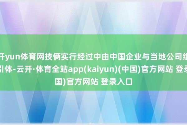 开yun体育网技俩实行经过中由中国企业与当地公司组建招引体-云开·体育全站app(kaiyun)(中国)官方网站 登录入口